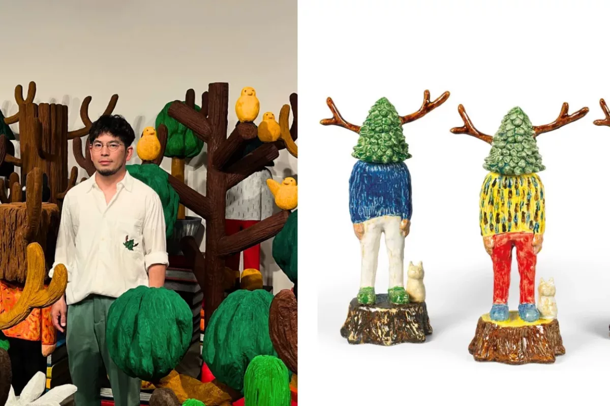 從 Hermès 展窗到 BTS 收藏｜日本藝術家平子雄一用「小樹人」喚起自然記憶｜台北展覽推薦